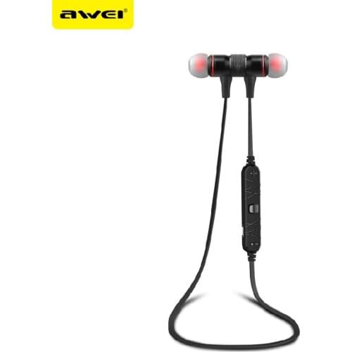 Awei A920BL Smart Wireless Sport Earphone Bluetooth 4.0 Sports Stereo In-ear Earphone Voice control Noise Reduction with Mic