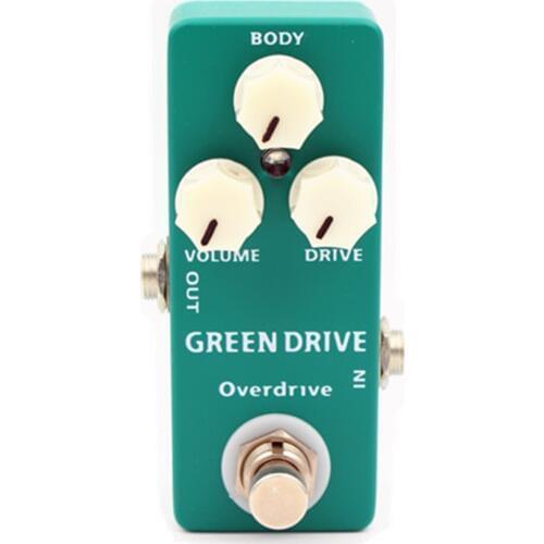 Mosky GREEN DRIVE Guitar Effect Pedal Full Metal Shell Guitar Parts & Accessories