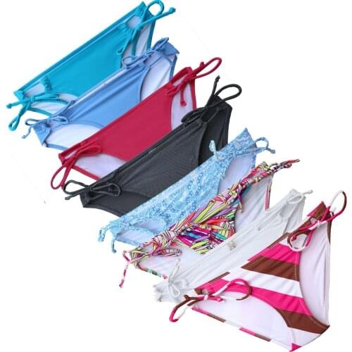 Woman Bikini Bottom Swimming Trunks Swimming Suit White Black blue Designer Girl Brazilian Sexy