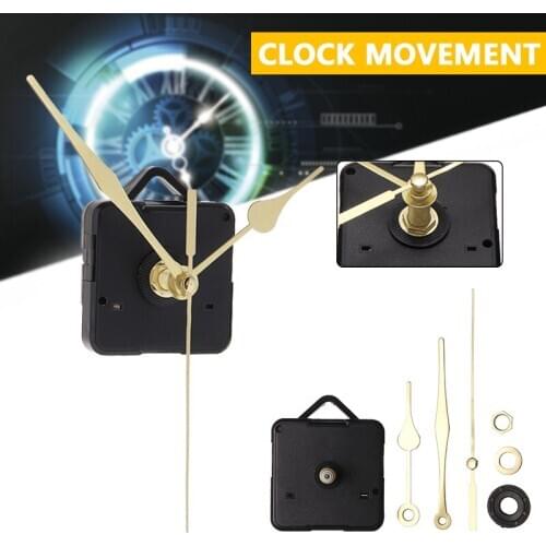 1set DIY Practical Quartz Clock Movement Mechanism Parts Repair Replacement DIY Tool Kit