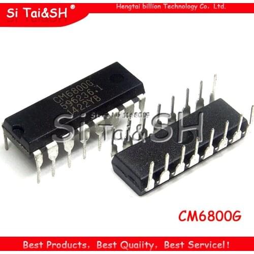 5PCS/lot CM6800G CM6800 DIP16 LCD power management chip