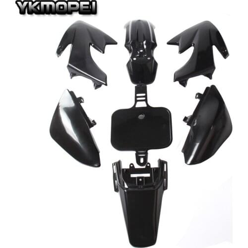 7pcs Plastic Cover Fairing Kit for Honda CRF XR 50 CRF 125cc SSR PRO Pit Dirt Bike Fender Racing Motorcycle Flying Eagle Styling