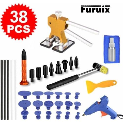 Car Paintless Dent Repair Tool Auto Dent Puller Suction Cup Car Body Dent Damage Repair Hand Tool Pulling bridge hammer