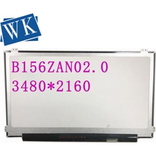 Free Shipping B156ZAN02.0 LQ156D1JW06 Laptop Lcd Screen 3840*2160 4K resolution ultra-high split LCD screen EDP 40pin IPS