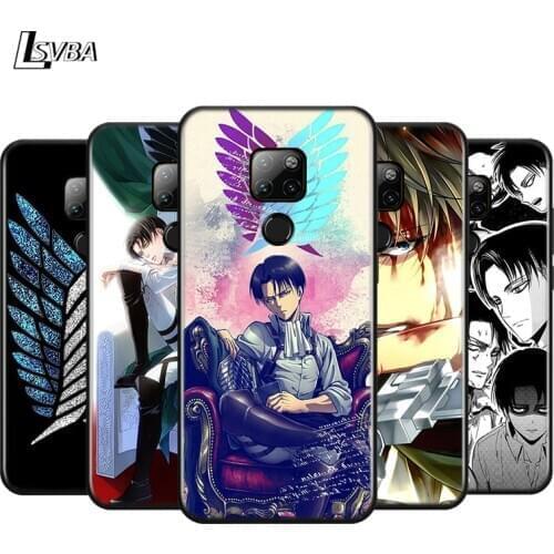 Attack on Titan Levi·Ackerman For Huawei Y5 Y5P Y6 Y6S Y7P Y7A Y7 Y8S Y8P Y9S Y9A Y9 Lite PRO 2017 2018 2019 2020 Phone Case