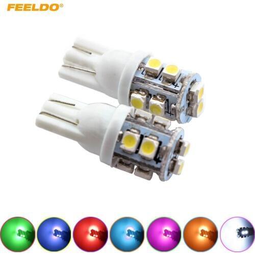Светодиодные LED лампы W5W (W2.1x9.5d) FEELDO China At AliExpress