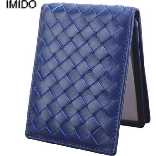 2018 Hot Men Women credit card holder Genuine leather Sheepskin Business bags Clutch purse id cardholder carteira feminina WT038