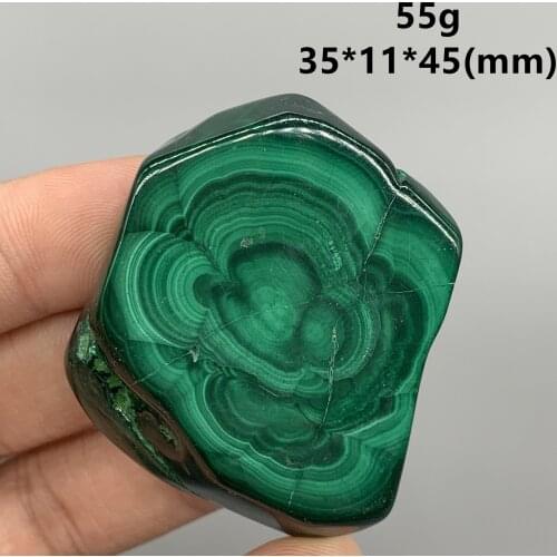 BEST! 100% Natural green malachite polished mineral specimen slice rough stone quartz Stones and crystals Healing crystal
