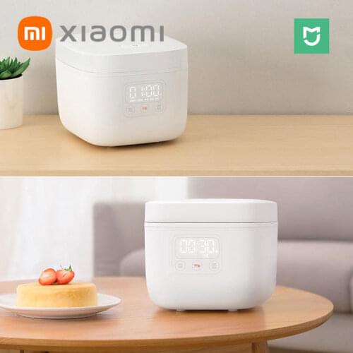Xiaomi Mijia Mini Rice Cooker Smart Automatic Kitchen Rice Cooker 1-3 People 1.6L LED Display Multifunctional Electric Lunch Box