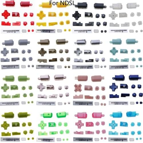 JCD 1set Replacement button group for the Nintendo console, the ABXY L R D padded cross button long sleeve button group