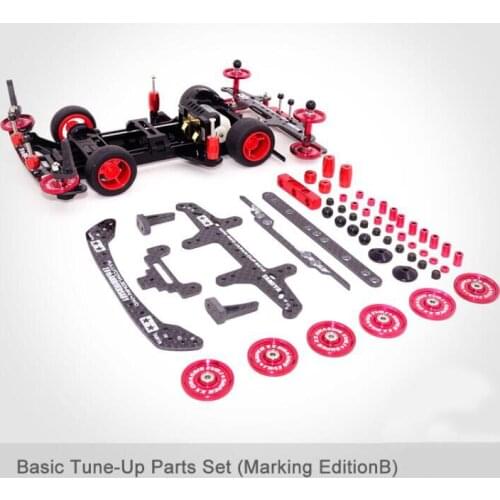FM-A/TZ/S1/SFM/FMA Chassis Tune-up Parts Set Upgrade Spare Part Kit For 1/32 Scale Mini 4WD Car Model