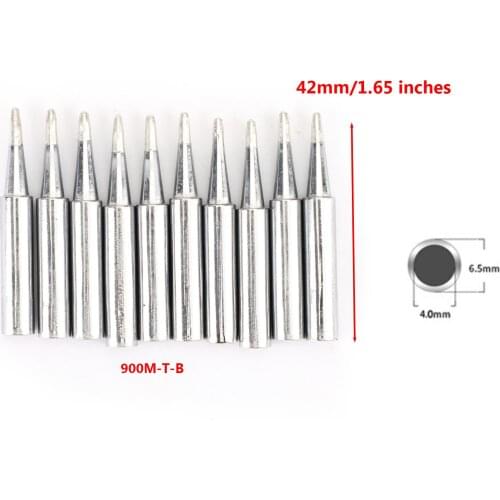 Artudatech 10PCS/Set Soldering Screwdriver Tip For Hakko 936 900M-T Soldering Station Tool