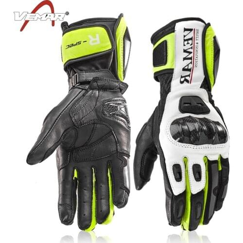 New model vemar Carbon fiber shell riding gloves/ autorcycle racing gloves/motocycle off-road waterproof gloves