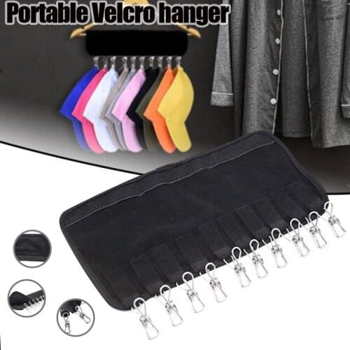 Portable Cloth Hanger Detachable Foldable Hanger for Travel hanging Clothes and Hats GQ