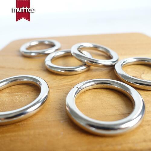 Retailing DIY Dog Collar O ring adjustable ring clip buckle hook for 20mm backpack dog harness metal plated non-Welded