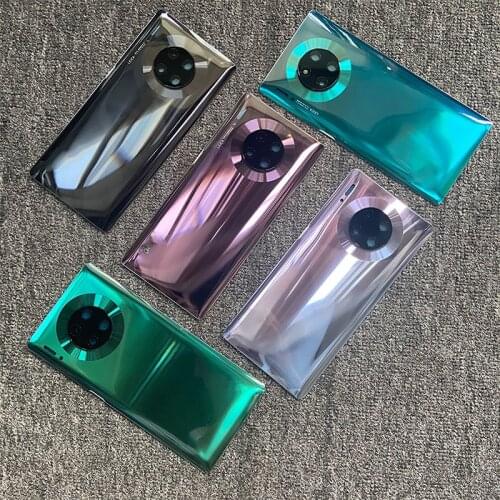 Replacement Back Battery Cover Rear Housing For Huawei Mate 30 TAS-L09 Back Door Phone Rear Case With Camera Lens + Logo