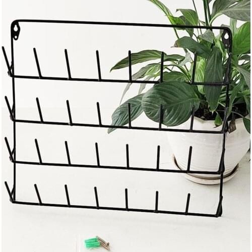 Iron Thread Rack Sewing and Embroidery Thread Holder, Iron, 32 Spools Storage Organizer