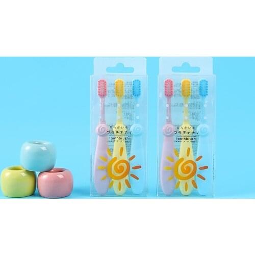 Baby Cute Soft-bristled Toothbrush For Children Teeth Cartoon Training Toothbrushes Baby Dental Oral Hygiene Care Tooth Brush