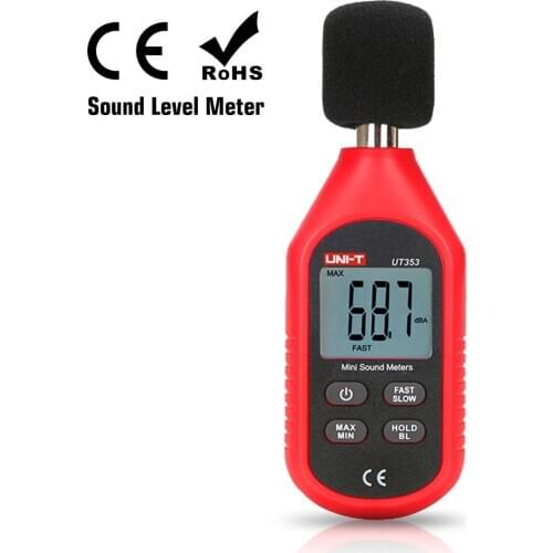 1PC UT353 Mini Digital Sound Level Meter Noise Decibel Tester 30-130dB Measure Reader