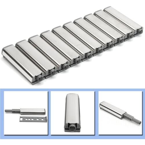 10pcs/Set House Furniture Cupboard Cabinet Door Catches Push To Open Magnetic Door Drawer Amortisseur Catch Touch Latch