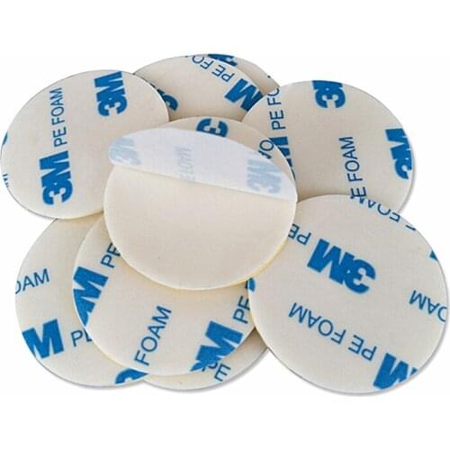 3M 1600T Double Coated Polyethylene Foam tape /Double Sided Tape white 1MM thickness ,we can die cut to any size