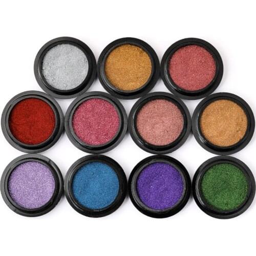 2ml Nail Powder Bright Metallic Effect Nail Mirror Powder Manicure EF