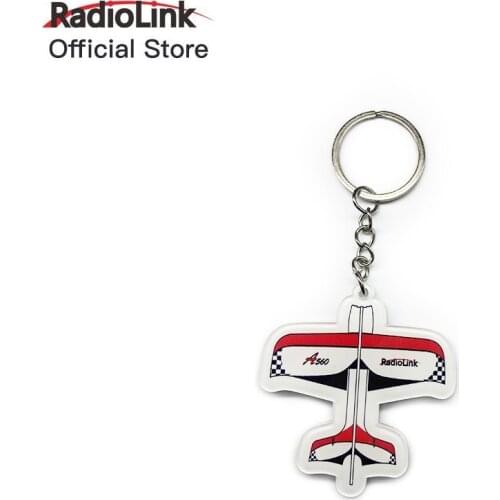 Radionlink Key Chain with A560 3D Fixed Wing Airplane Pringting Pattern for Kids Gift Backpack Bag Car Key