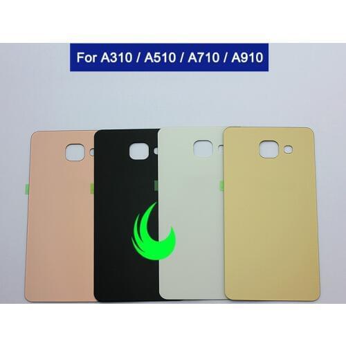 Original Housing Cover Case For Samsung Galaxy A310 A510 A710 Back Battery Door Rear For A3 A5 A7 2016 Glass Cover