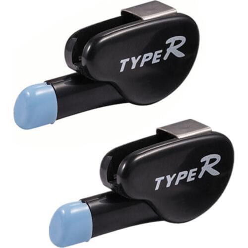 Eurotyper 2Pcs Car Universal Windshield Wiper Top Height Separator Black