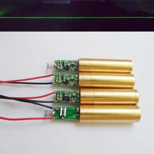 50MW line green laser module laser marking laser head module locator