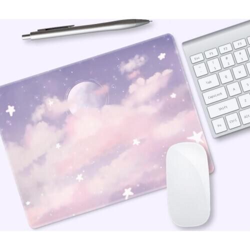 Kawaii Mouse Pad Deskpad Cute Mouse Pad Gaming Wrinting Cute Desk Mats for Office Home PC Computer Keyboard Protector