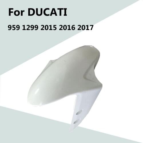 For DUCATI 959 1299 2015 2016 2017 Motorcycle Accessories Unpainted Front Mudguard Fender ABS Injection Fairing