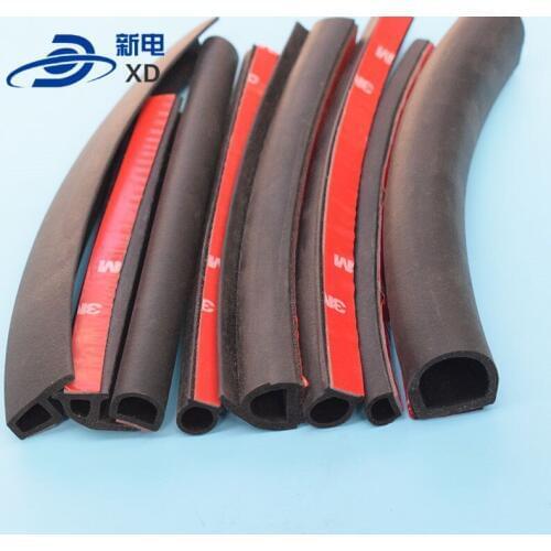 Foam weather neoprene adhesive rubber strip windows