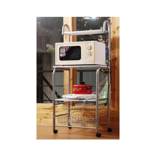 Microwave oven rack shelf. Kitchen receive frame. The multilayer receive frame