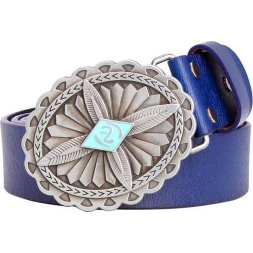 Fashion belt women Genuine Leather belt Indian style feathers indian sign lady cowskin belt show decorative personality belts