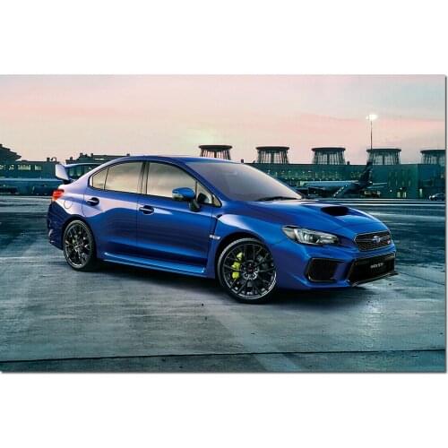 Subaru WRX STI Car Posters and Prints Canvas Painting Modern Wall Picture For Living Room Decor