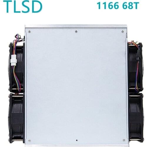 TLSD Used Canaan 1166 Miners ASIC Mining Machine Avalon 1166 68T With PSU