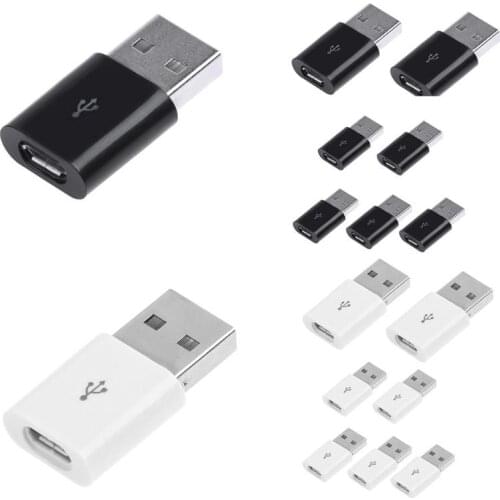 USB2.0 A Type Male to Micro USB 2.0 B Type 5 Pin Female Adapter Converter Connector for samsung xiaomi huawei phone