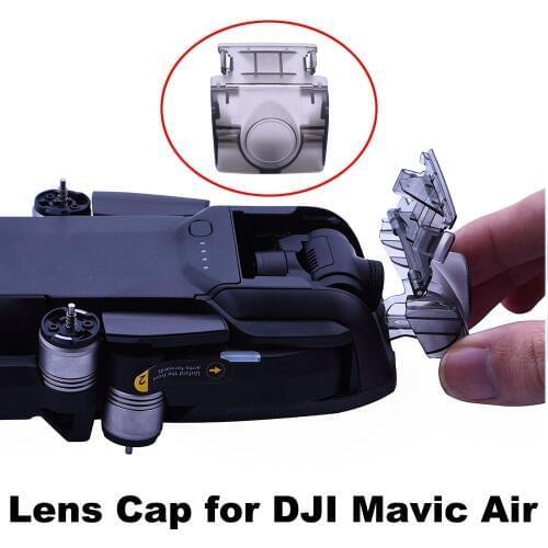 Lens Cover Cap for DJI Mavic Air Drone Camera Lens Protector Filter Guard Stabilizer Protector Snap on Dustproof Cap Spare Parts