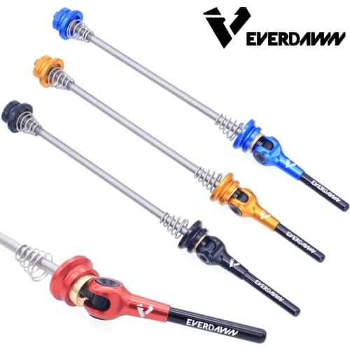1 Pair Quick Release MTB Road Bike Front Rear Axis Skewers Ultralight Mountain Bicycle Wheel Hub Skewer Lever QR Cycling Parts
