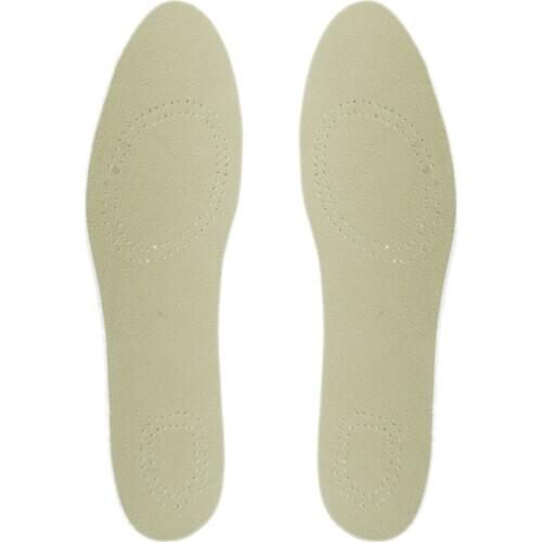 1 Pair Soft Leather Insole SPORT WORK BOOTS Shoe Pads Inserts 3 Sizes U Pick