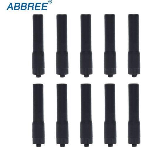 10PCS ST20 Dual Band SMA-Female/SMA-Male /BNC 144MHz/430MHz Soft Antenna for Yaesu BAOFENG Wonxun Walkie Talkie 2 way radio SF20