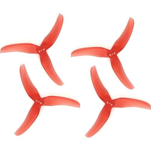 2pairs EMAX Official Babyhawk II HD Avan 3.5x2.8x3 (2CW+2CCW) Propeller Red for FPV Racing Drone RC Airplane Quadcopter