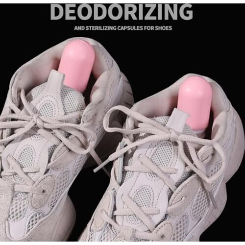 2pcs Shoes Deodorizer Capsules Sneaker Gym Bag Locker Deodorizer Deodorant Dehumidifier Tool AUG889