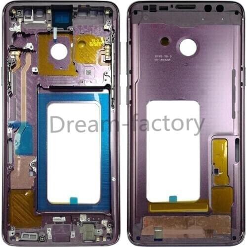 30PCS Middle Frame Bezel Chassis Housing with SIM Card Parts for Samsung galaxy S9 G960 S9 Plus G965 free DHL
