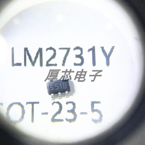 5PCS LM2731YMFX SOT23-5 of the BOOST converter DC-DC conversion controller ORIGINAL