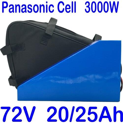 72V 20AH Lithium Battery 72V 2000W 3000W electric scooter battery 72V 20AH 18AH 15AH Electric Bike Battery use panasonic cell