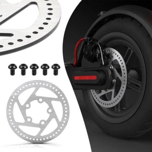 Electric Scooter Accessories Rear Wheel Disc Brake Disc Diameter 110 120mm Brake Disc with Screws for Easy Installation