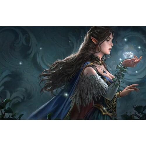 Game Character Diamond Embroidery Beauty Portrait Diamond Painting 5D Diy Acrylic Rhinestone Wall Decor Mosaic Cross Stitch Kit