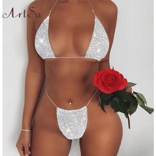 ArtSu Shiny Swimwear